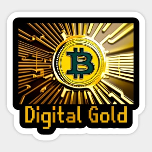 Digital Gold Sticker